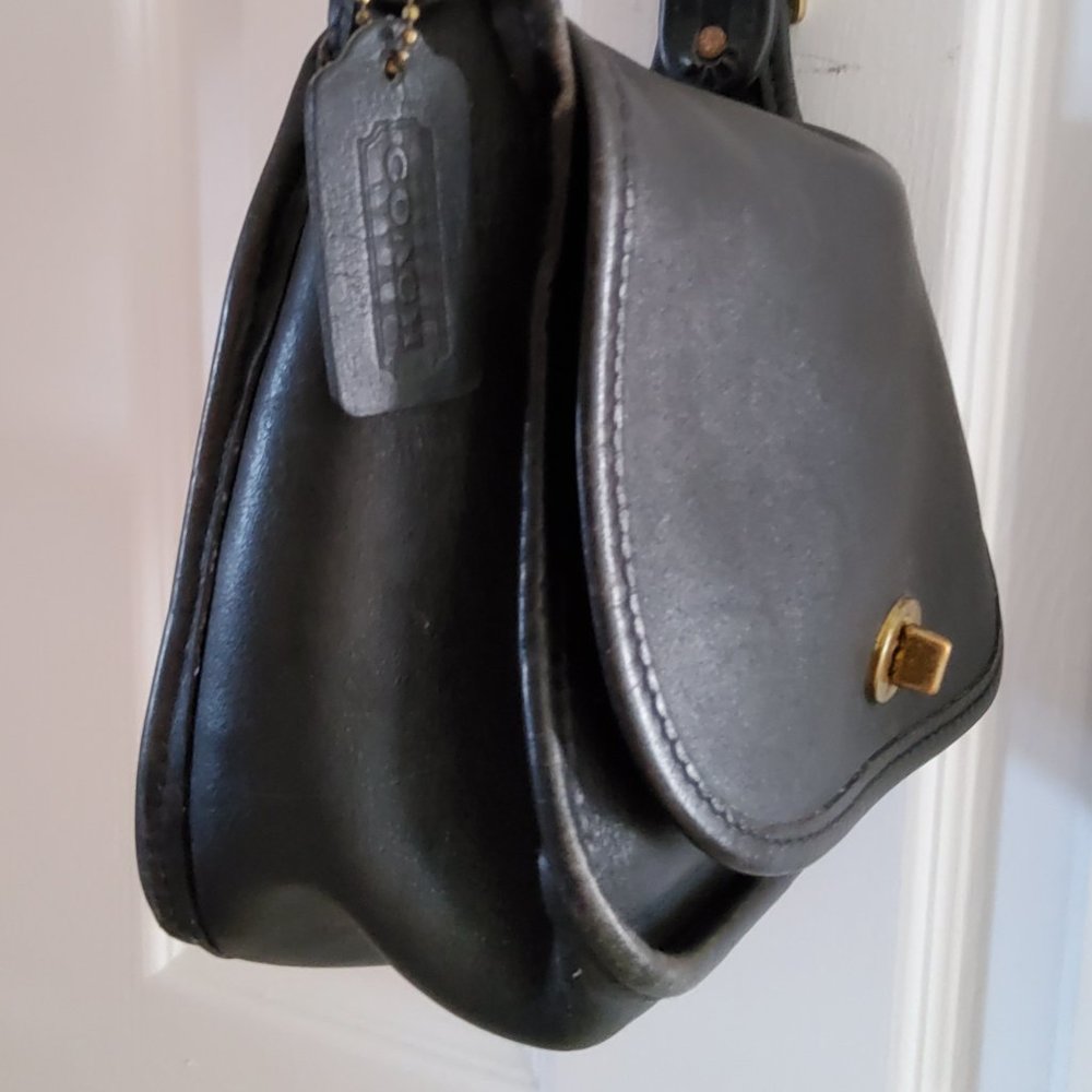 Authentic Vintage Coach Bag in Black
